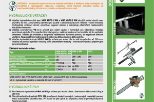 Nářadí hydraulické - DOLY